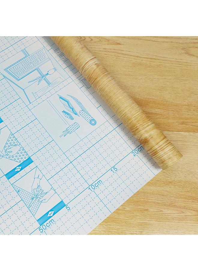 Bluejw Vintage PVC Wood Grain Paper Stickers Wallpaper Self-adhesive Furniture Table Paper Self-wallpaper Renovation Dormitory Self-stickers Allape - Image 5