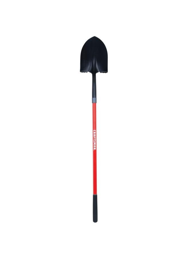 CRAFTSMAN Fiberglass Handle Digging Shovel Red and Black CMXMLBA0100 - Image 1