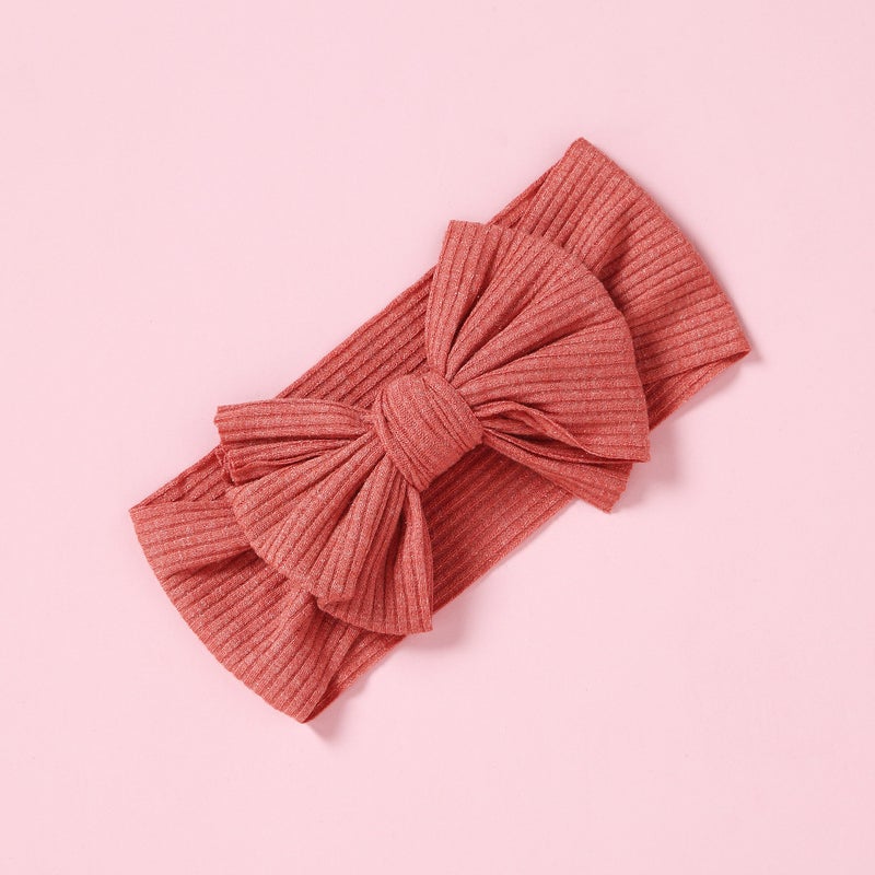 Generic European and American children's hair accessories bow headdress baby hair band handmade pit Guard Door baby headband in stock wholesale  - Image 4