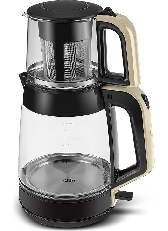 Glass Tea Xl 2 In 1 Glass Kettle & Tea Maker Cream - pzsku/Z660166F677AB6CC220FAZ/45/_/1730837788/b5d4570a-a5e7-48ea-857e-57aa34bf0c83