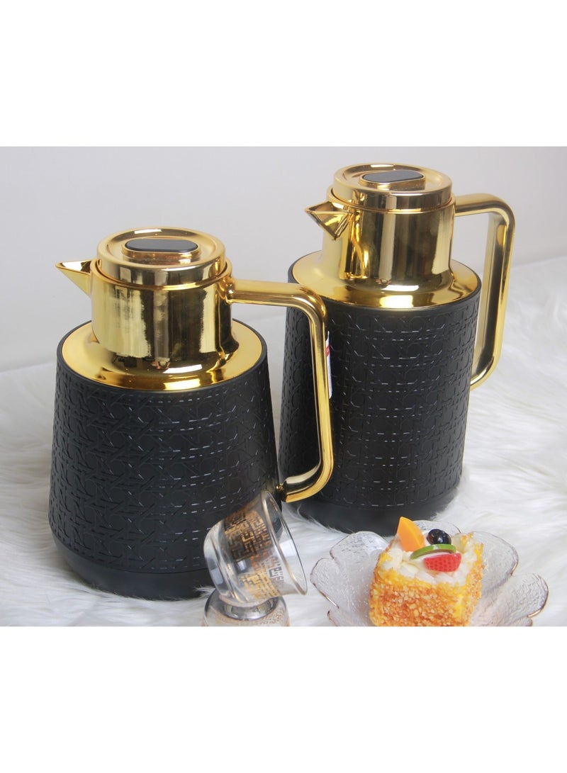 A set of thermos, refrigerator, tea and coffee with an elegant royal touch. - Image 1