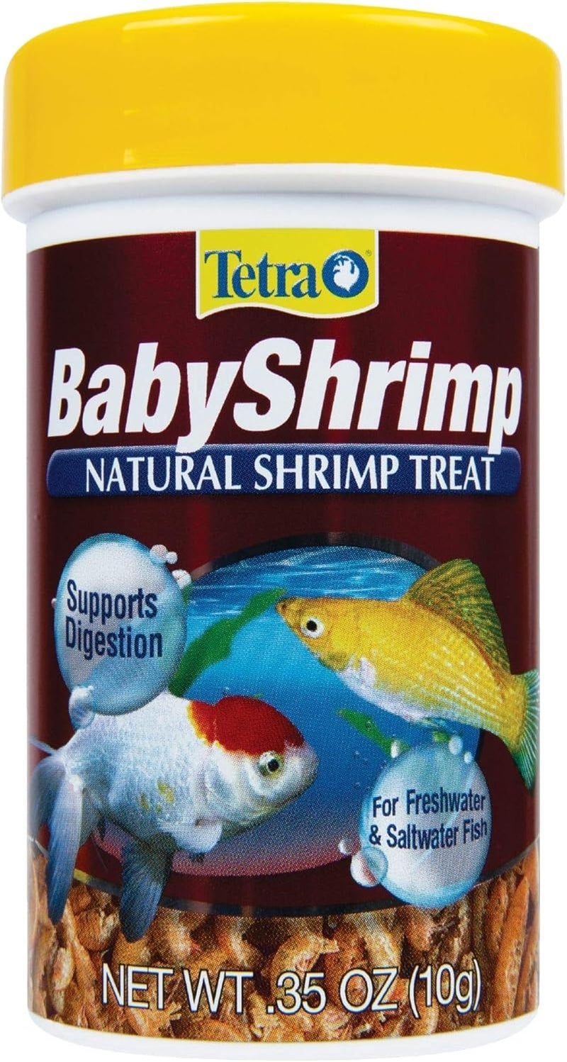 Tetra BabyShrimp 035 Ounce Natural Shrimp Treat For Aquarium Fish 033197 - Image 1