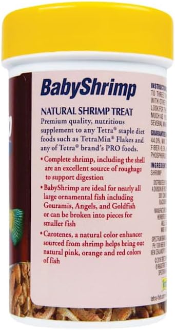 Tetra BabyShrimp 035 Ounce Natural Shrimp Treat For Aquarium Fish 033197 - Image 3