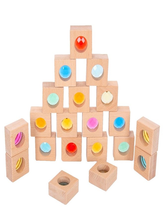 تيك إت مكعبات خشبية للمنظار الكاليديوسكوبي - Image 1