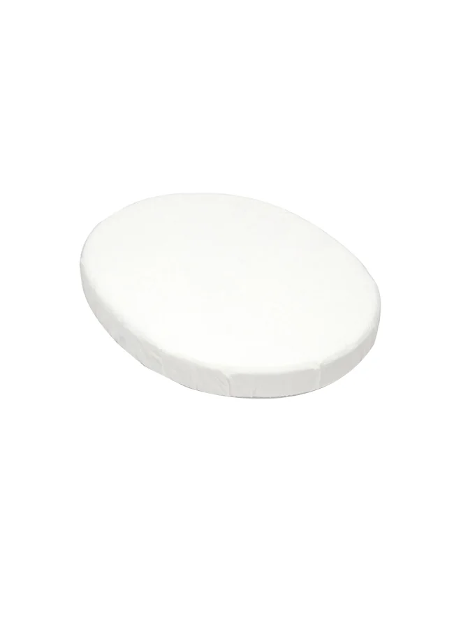 STOKKE Sleepi Mini Fitted Sheet By Pehr, Grey Dotty