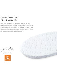 STOKKE ملاءة سرير سليبي ميني - بيضاء  - Image 5