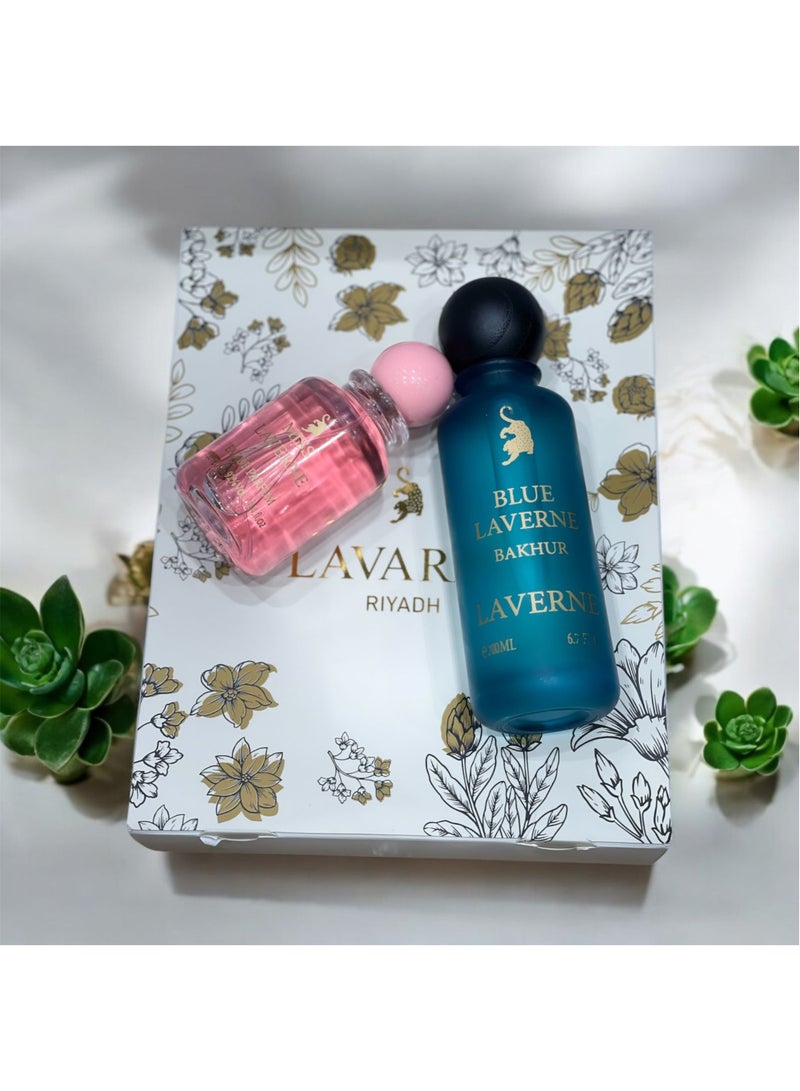 Laverne Laverne Luxury Package - 2 Pieces: Blue Bakhur 200ml & Miss 100ml  - Image 5
