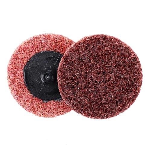BHA Surface Conditioning Quick Change Discs, 2" Red (Medium) Prep Pad - 25 Pack - Image 2