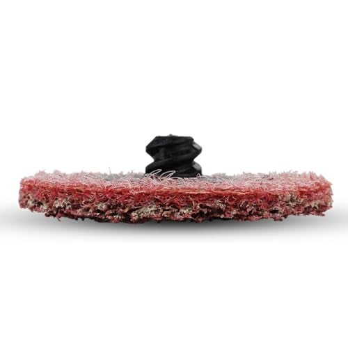 BHA Surface Conditioning Quick Change Discs, 2" Red (Medium) Prep Pad - 25 Pack - Image 4