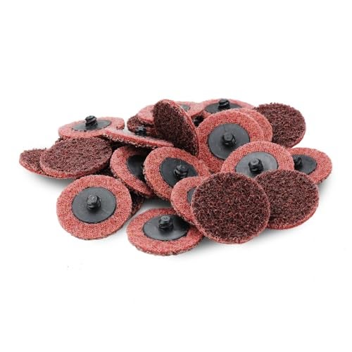BHA Surface Conditioning Quick Change Discs, 2" Red (Medium) Prep Pad - 25 Pack - Image 1