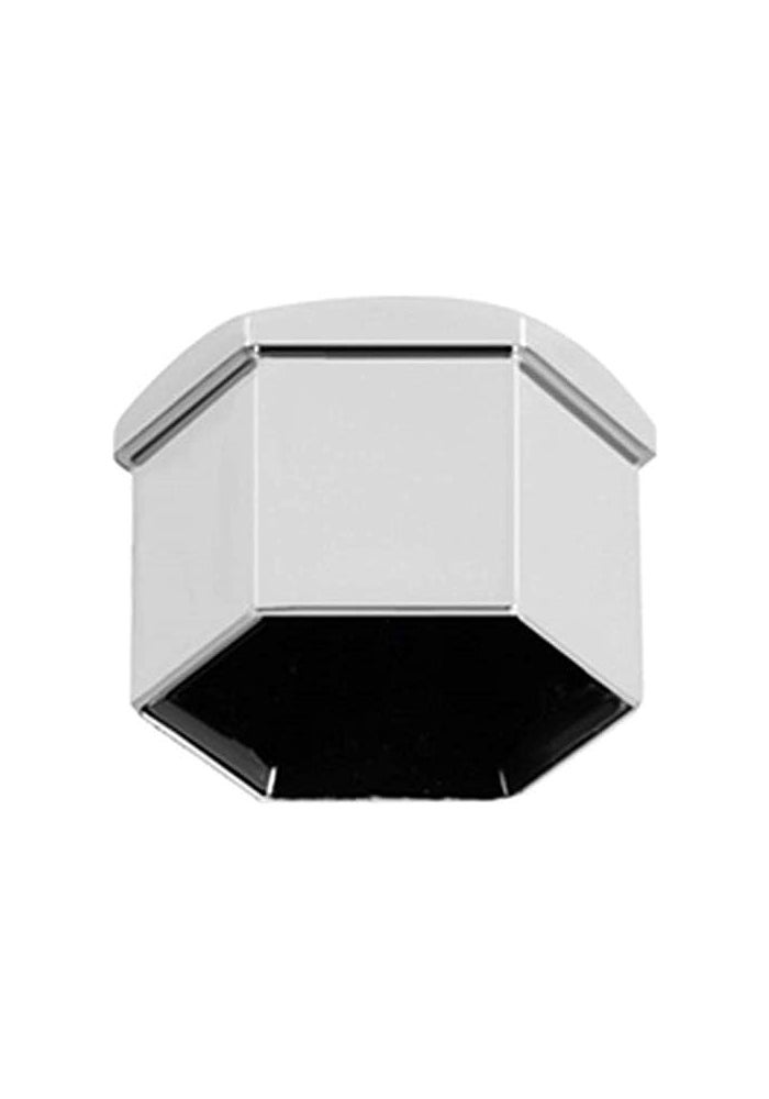 Shibeiparts Space-parts 17MM Chrome Wheel Lug Nut Bolt Cover Caps with Removal Tools for VW, Audi, BMW, Mercedes - Image 4
