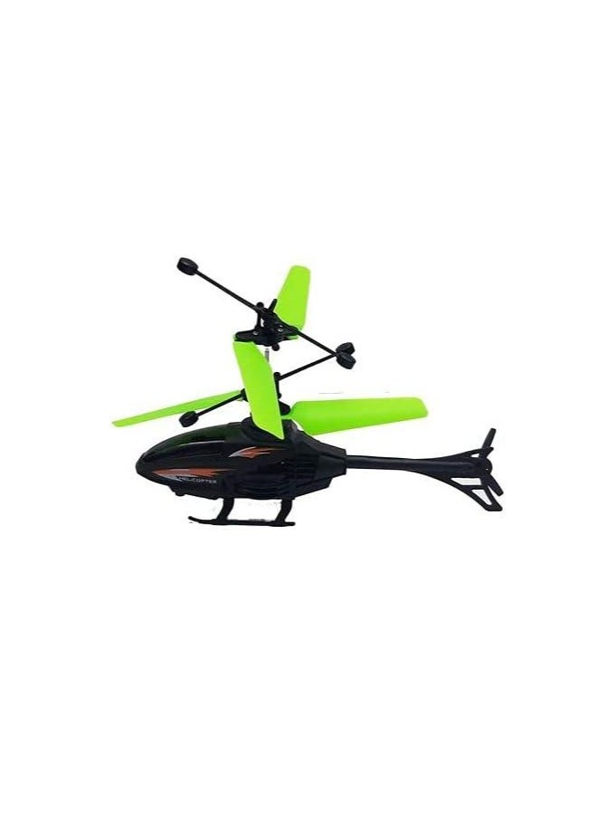 MUMS PLANET Remote Control Helicopter Toy with Smart Hand Sensor - Dazzling LED Light, Easy to Control, Rechargeable, Perfect for Indoor and Outdoor Flying - Remote Control Helicopter with Shock Sensor ((Rechargeable))_ Toy Helicopter_ Kids Remote Control Helicopter_ Kids Flying Toy  - Image 2