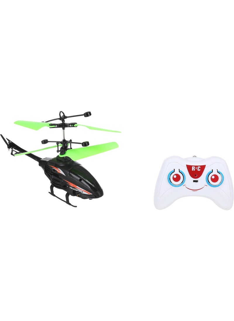 MUMS PLANET Remote Control Helicopter Toy with Smart Hand Sensor - Dazzling LED Light, Easy to Control, Rechargeable, Perfect for Indoor and Outdoor Flying - Remote Control Helicopter with Shock Sensor ((Rechargeable))_ Toy Helicopter_ Kids Remote Control Helicopter_ Kids Flying Toy  - Image 4