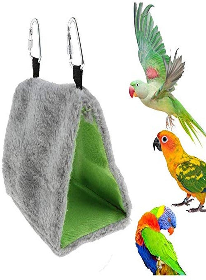 Litewoo Winter Warm Bird Nest House Hammock Hanging Bed Toy Hut Hideaway for Hamster Parakeet Cockatiel Budgie Finch Canary Conure Lovebird Cage Perch Stand - Image 5