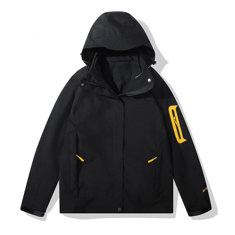 Camel Hjcamel Jacket Men'S Outdoor Jacket Trendy Brand Waterproof Windproof Jacket Couple Same Style - Image 2