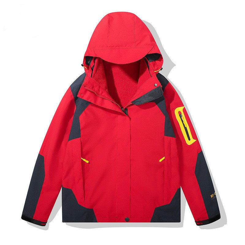 Camel Hjcamel Jacket Men'S Outdoor Jacket Trendy Brand Waterproof Windproof Jacket Couple Same Style - Image 4