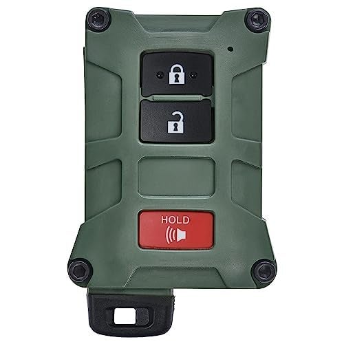 AJT DESIGN Replacement Key Fob Case for Toyota Tacoma, Tundra, 4Runner V1 - Custom Made in USA (Color: Army Green) - Image 4