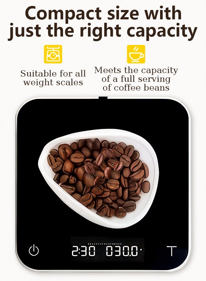 Litus Coffee Beans Weighing Tray Set, With Anti-static Spray Bottle And Coffee Spoon - Image 5