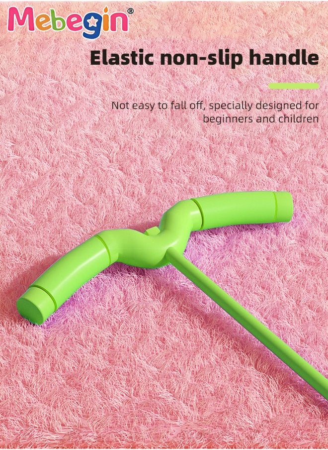 MEBEGIN - Multifunctional Pogo Jumper Stick with Handle and Balance Jumping Board, Safe Fun Bouncing Ball for Kids, Frog-shaped Pedal Pogo Ball, Perfect for Improving Balance and Coordination Skills, 38*80CM - Image 1
