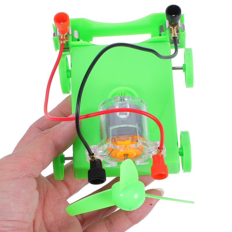 Wind Powered Car Science Kit Educational Physics Experiment Family Activity No Batteries - Image 4