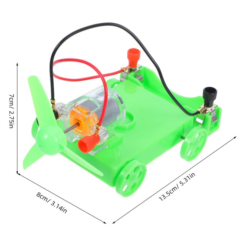 Wind Powered Car Science Kit Educational Physics Experiment Family Activity No Batteries - Image 3