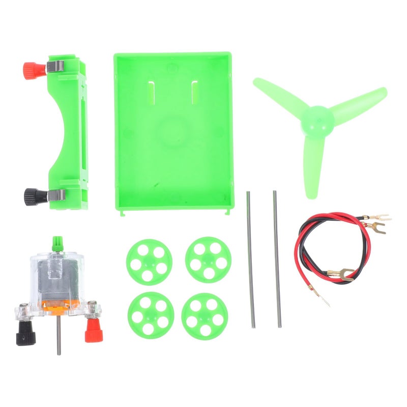 Wind Powered Car Science Kit Educational Physics Experiment Family Activity No Batteries - Image 2