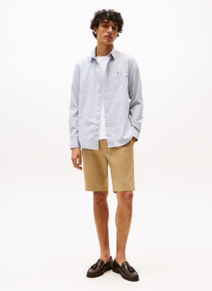 تومي هيلفيغر قميص دوبي بقصة عادية - Image 3