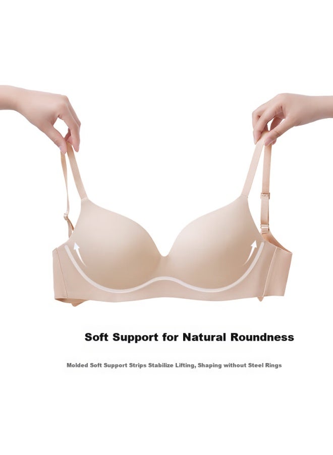 Aimer Women'S Summer Smooth Comfortable Push-Up Bra For Small Am17A781 A75 Classic Black 400 80A - Image 2