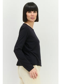 HEAD Women Relaxed Fit Long Sleeve Outdoor Top, Black  - Image 2