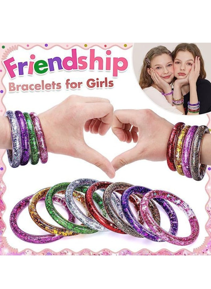 KASTWAVE - Kids Bracelet Making Kits Gifts: Toys Age 5 6 7 8 9 10 Arts and Crafts Sets for Birthday Party Bag Fillers Supplies Toy for 4-11 Year Old Girl Boy Friendship Bracelet Craft Kit Presents1 - Image 1