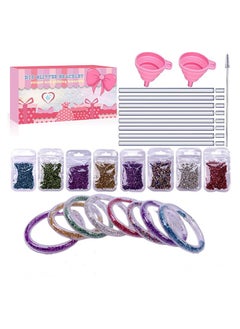 Kids Bracelet Making Kits Gifts: Toys Age 5 6 7 8 9 10 Arts and Crafts Sets for Birthday Party Bag Fillers Supplies Toy for 4-11 Year Old Girl Boy Friendship Bracelet Craft Kit Presents1