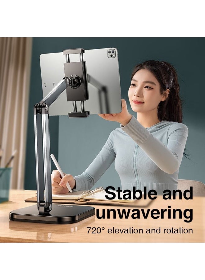 روتاكو حامل RTAKO 911JD متعدد الوظائف ذو ذراع ناتئ للهواتف المكتبية والأجهزة اللوحية - Image 3