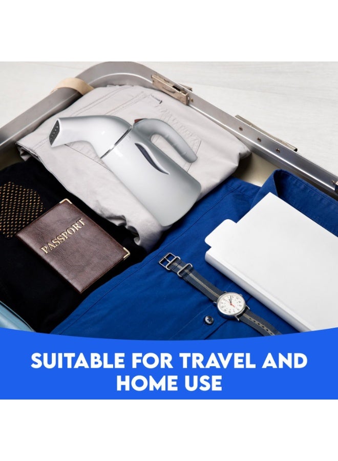 كيلا مكواة بخار للملابس، تصميم محمول باليد، سعة كبيرة 160 مل، بخار قوي ومخترق، يزيل التجاعيد، للمنزل والمكتب والسفر - Image 5