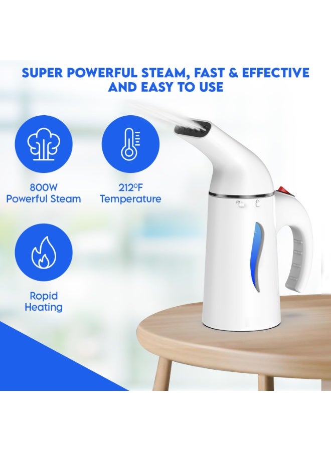 كيلا مكواة بخار للملابس، تصميم محمول باليد، سعة كبيرة 160 مل، بخار قوي ومخترق، يزيل التجاعيد، للمنزل والمكتب والسفر - Image 2