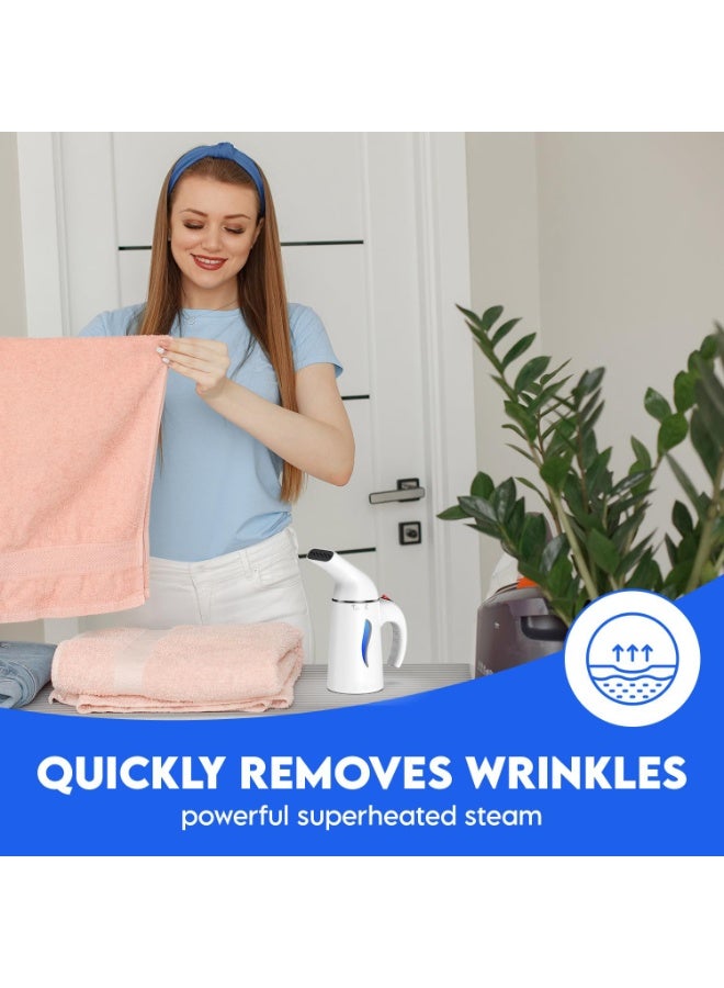 كيلا مكواة بخار للملابس، تصميم محمول باليد، سعة كبيرة 160 مل، بخار قوي ومخترق، يزيل التجاعيد، للمنزل والمكتب والسفر - Image 4