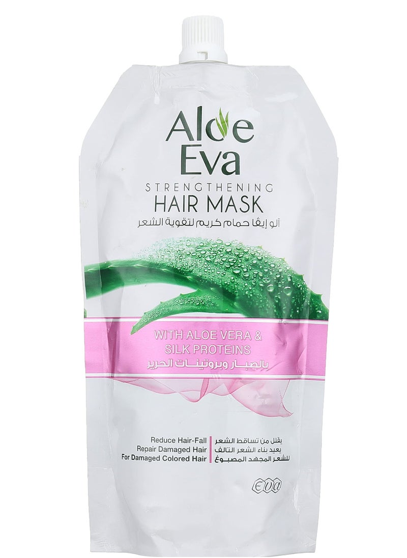 Aloe Eva Aloe Eva Hair Mask Pouch with Aloe Vera & Silk Proteins 250 gm  - Image 1