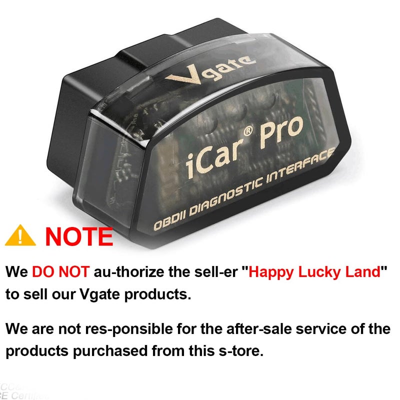 Vgate iCar Pro Bluetooth 4.0 (BLE) OBD2 Fault Code Reader OBDII Code Scanner Car Check Engine Light for iOS/Android - Image 2