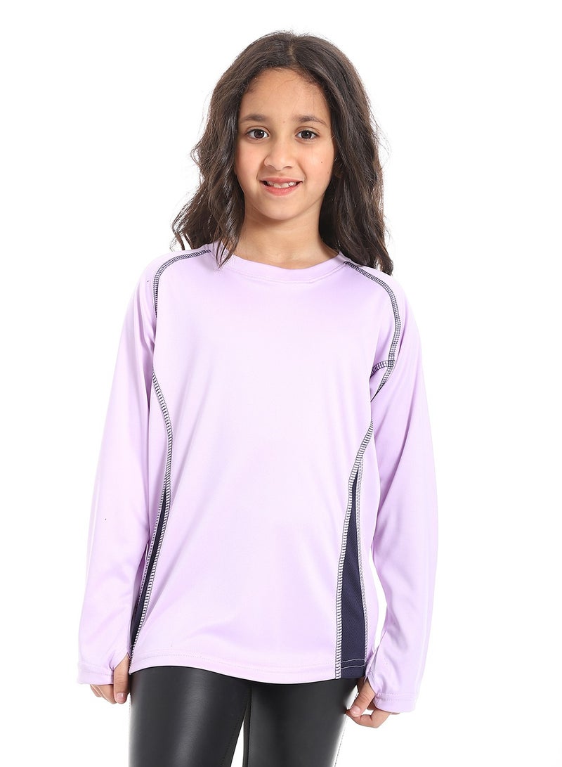 Caesar Girls' sports T-shirt with sleeves and a handle - Image 2