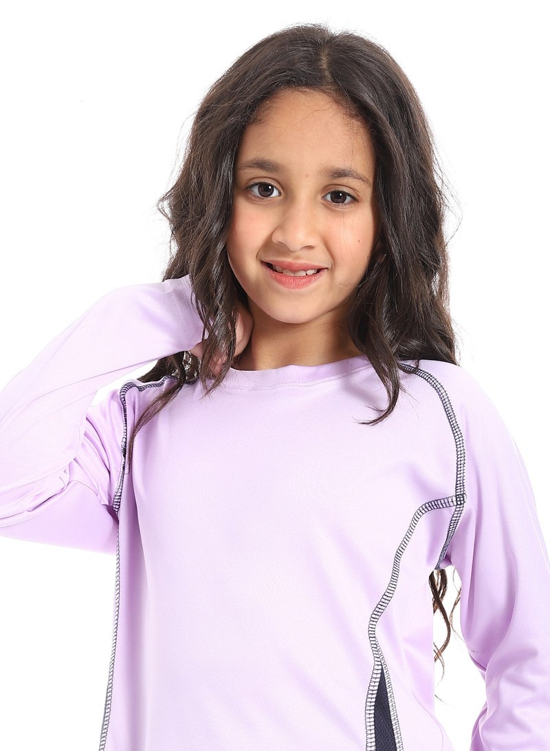 Caesar Girls' sports T-shirt with sleeves and a handle - Image 3