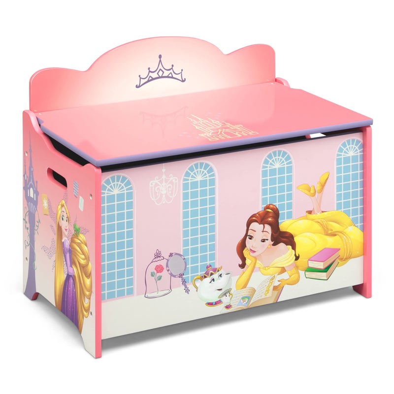 Delta Children Deluxe Toy Box Disney Princess