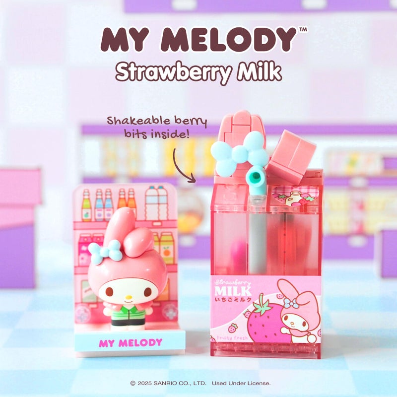 Hamee Sanrio Hello Kitty and Friends 'Konbini' Cute Building Blocks Figure Set â€“ [Birthday Gift, Party Favor, Gift Basket Filler, Stress Relief, Collectible Toy, Sanrio Fan, Relaxation] - My Melody - Image 3