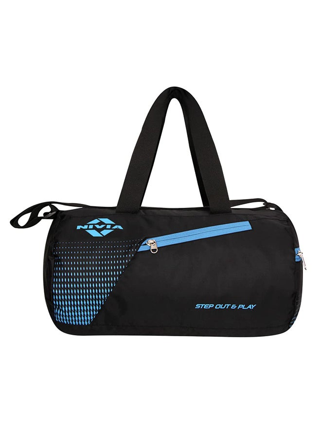 Nivia Deflate Round 01 Gym Bag | Polyester | 20 Litre | Shoulder Bag | Fitness Bag | Sports & Travel Bag | Kit Bag | Separate Shoes Compartment | Unisex Gym Bags - Image 1