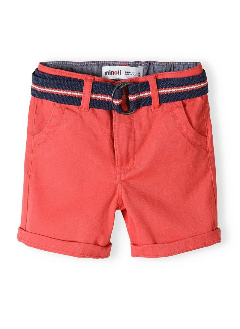 MINOTI Kids Boys  Belted Chino Short
