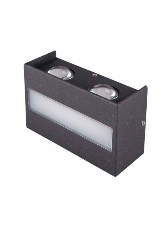 Vmax 10W IP65 Outdoor LED Wall Light, 3000K Warm White Up Down Wall Lamp, Waterproof Aluminum Wall Sconce, SMD Decorative Exterior Light for Villa, Garden, Gate, Corridor & Balcony - Image 4