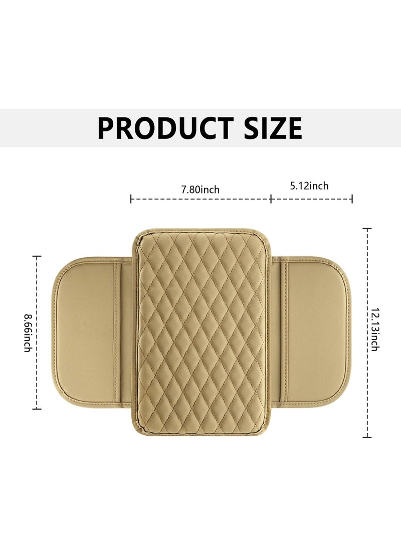 Motors Armrest Pad - A Waterproof Leather Car Center Console Cover Suitable For Suvs, Trucks, And Automobiles - An Interior Protector For Automotive Accessories. - Image 2