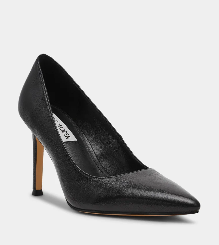 SECU03S1-001 Black Women's Heel Sandals