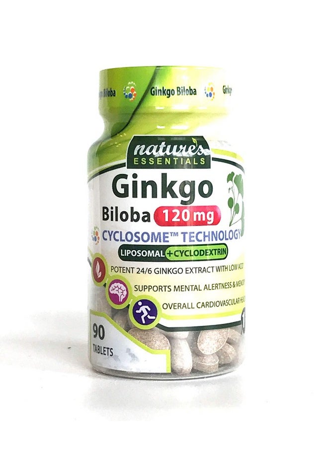 NATURE'S ESSENTIALS Liposomal Ginkgo Biloba ; 120Mg Per Pill ; Cognitive Support ; Maximum Absorption Formula ; 3 Month Supply ; Nongmo ; Glutenfree ; Vegetarian ; Lab Certified ; Usa  - Image 3