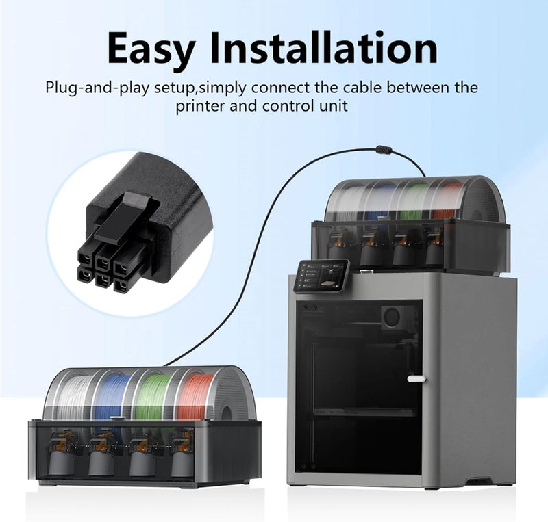 Professional 6Pin Printer Wire Shielding Noise Reduction Smooth Transmission Equipment for Lab Extension Cord - Image 2