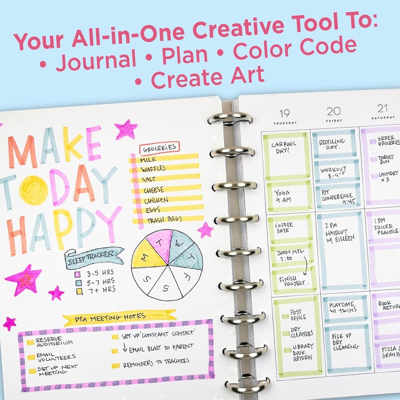 Zebra Pen Mildliner Double Ended Highlighter Set, Chisel And Bullet Point Tips, Assorted Gentle Ink Colors, 5-Pack (78705) - Image 5