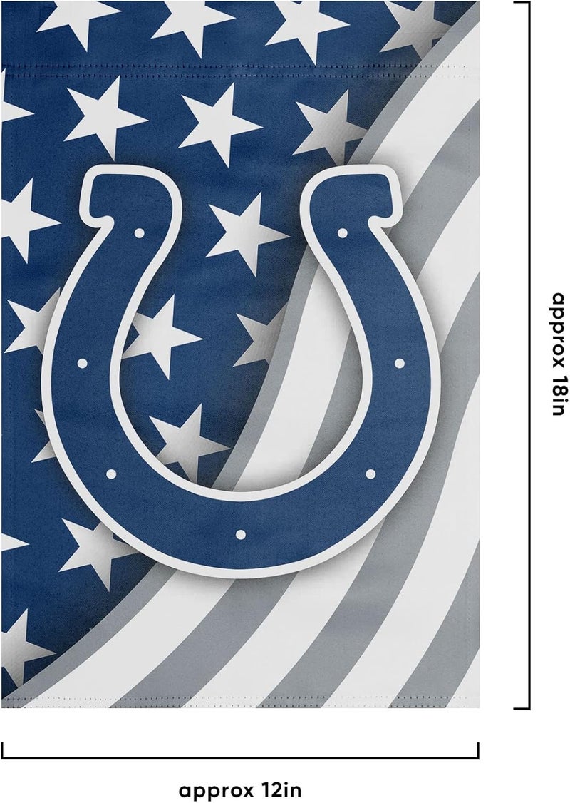FOCO NFL Double Sided Team Logo Garden Flag - Image 3